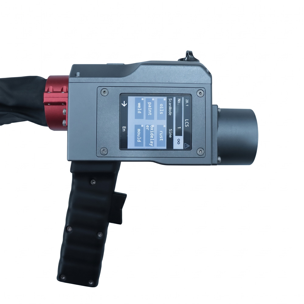 Pistola de limpeza laser